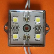 Модуль LED Module 4PCS SMD5050,35*35MM W:55-65LM,DC12V,White фото