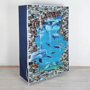 Шкаф для одежды «Подводный мир», 103×43×164 см