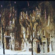 Предоставление работ из коллекции галереи в аренду (Эдуард Яшин, Зимняя ночь) фото