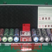 Набор для игры в покер ROYAL FLUSH 500 (500 фишек) фото