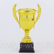 Кубок C-899 (пластик, h-26см, d чаши-10см, золото) фото
