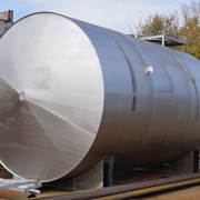Резервуар горизонтальный наземный РГСН 75 стальной фотография