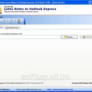 SysTools Lotus Notes to Outlook Express (SysTools Software)