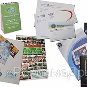 Конверты, визитки, листовки, открытки, бланки, буклеты от 1 экз. Макетирование. фото
