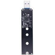 Адаптер-переходник GSMIN SATA - USB 3.1, 5 GB/s (Черный) фото