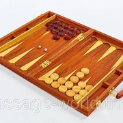 Нарды настольная игра деревянные (дерево, р-р доски 38см x 48см) фотография
