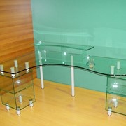 Стеклянный стол Артикул 07