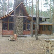 Строительство загородных деревянных домов, под ключ, цена, Киев