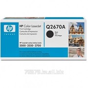 Картридж HP Q2670A для Color LJ 3500/3700 black Original фото