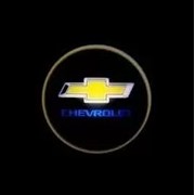 Проекция логотипа автомобиля Chevrolet