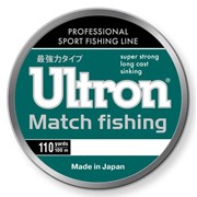 Леска ULTRON Match 0,285 мм, 100 м, 9,0 кг, светло-голубой (уп.5 шт) фото