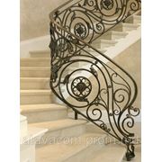 Кованые перила фото