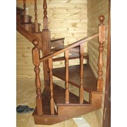 Лестницы деревянные, Лестницы винтовые деревянные фотография