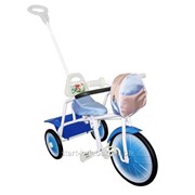 Детский Велосипед Малыш 09С голубой с сумкой фото