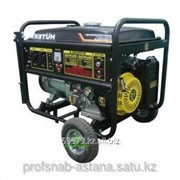 Электрогенератор с колесами и аккумулятором 4,5 кВт фото