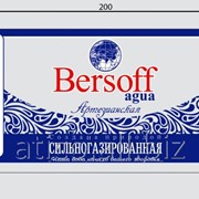 Вода питьевая газированная “Bersoff Aqua“ /0,5л фото
