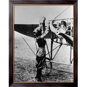 Картина Гарриет Квимби -первая женщина-пилот, Неизвестен фото
