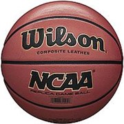 Мяч баскетбольный Wilson NCAA Replica Comp №7 WTB0730XDEF (Коричневый) фото