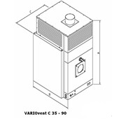 Система подогрева воздуха для отопления цехов VARIOvent C 35-90 фото