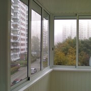 Обшивка балкона/лоджии пластиком фото