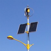 Ветро-солнечная осветительная установка фото