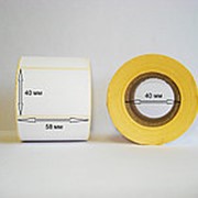 Этикетка 58х40х600 термо ЭКО (втулка: 40 мм) фото