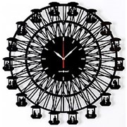 Часы настенные Big Wheel 62,4х62,4см. арт.04006bk1 Silver Smith