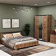 Спальный гарнитур ПМ: СБК Комплект мебели для спальни Денвер С1 фото