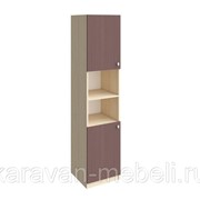 Колонка закрытая Астра 2-3 дуб молочный/дуб шамони фото