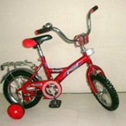 Велосипед 12 Crystal Teens 121/02 2-х колесный, темно-красный, зад. тормоз, багажник