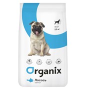 Organix Organix для собак с чувствительным пищеварением, со свежим лососем (2,5 кг) фотография