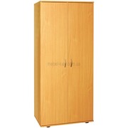 Шкаф для одежды 2-дверный с овальной штангой