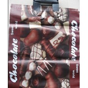 Пакет с петлевой ручкой 40*43 см “CHOCOLATE“ фото
