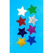 Конфетти фигурное Звезда (d 4,5 см), разноцветный фото