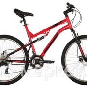 Велосипед Foxx 26“ Matrix 145998 красный, сталь, размер 18“ фото