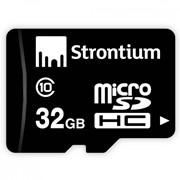 Карта памяти STRONTIUM Flash Miсro-SDHC memory card 32Gb Class 10 (SR32GTFC10R) фотография