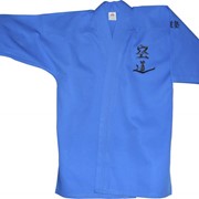 Кимоно для кудо синего цвета