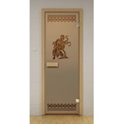Дверь для бань и саун "Лацио" 690*1890 бронза