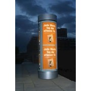 Реклама на пилонах