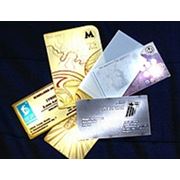 Визитки VIP фото