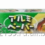 Фольга пищевая для выпечки без использования масла MITSUBISHI ALUMINIUM 25смх3м 4902951700656 фото
