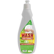 Средство для мытья посуды Бальзам “WASH“ Яблоко 0,5 л фото
