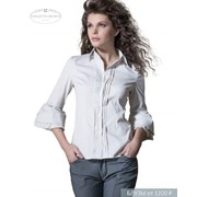 Блуза Colletto Bianco с декоративными рукавами арт 004954