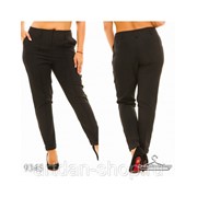 Женские брюки черные 9445 фото
