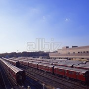 Грузоперевозки железнодорожным транспортом фотография