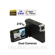X5000 1080P Full HD 2.5“ Screen Vehicle Dual Camera DVR фото