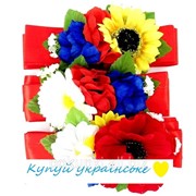 Лента с цветами Украиночка фотография