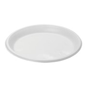Бессекционная тарелка ЭКО ПС D=20.5 см, 100 шт