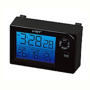 Автомобильные часы-термометр VST-7048V