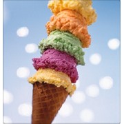 Мороженое фруктово сливочное фото